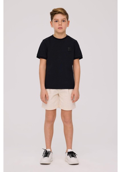 Bg Store Erkek Çocuk Siyah Tshirt