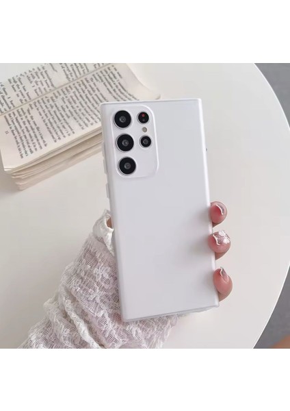 Samsung Galaxy S25 Ultra Kılıf Kamera Korumalı 0.3mm Ultra Ince Hayalet Kapak