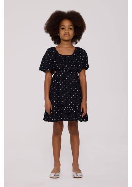Kız Çocuk Siyah Elbise