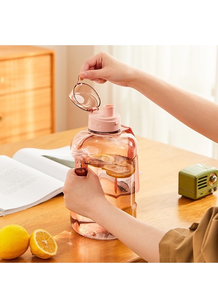 1.5l Süper Kapasiteli Egzersiz Yüksek Yüz Değeri Yüksek Sıcaklığa Dayanıklı Spor Su Şişesi (Yurt Dışından)