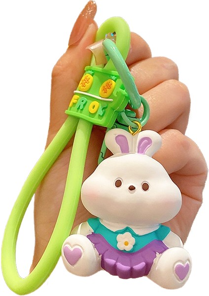 Toot Face ile Sevimli Karikatür Bebek Anahtarlık (Yurt Dışından)