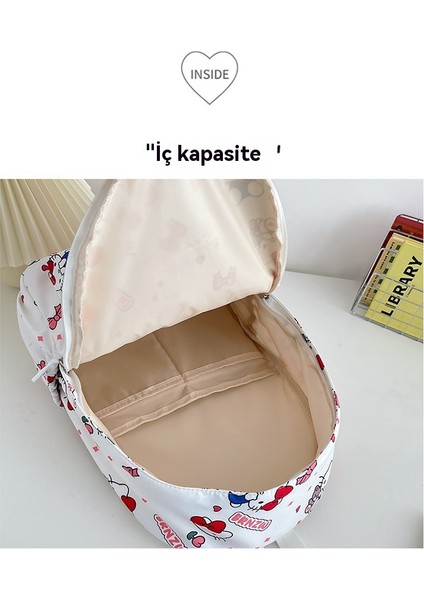 Japon Basit ve Büyük Kapasiteli Kız Lise Okul Çantası (Yurt Dışından)