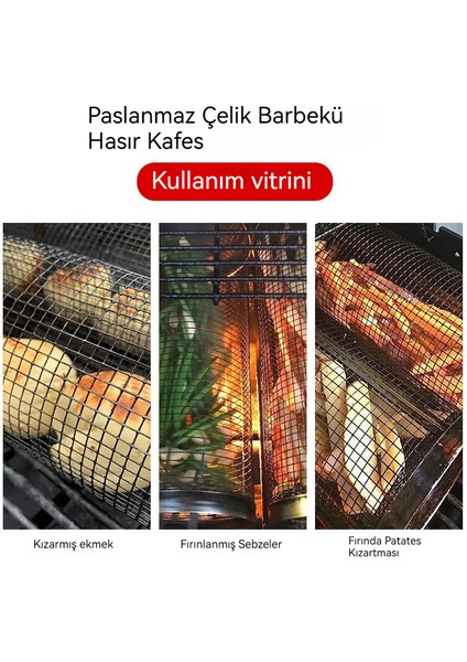 Açık Taşınabilir Döner Barbekü Silindiri (Yurt Dışından) fiyatları