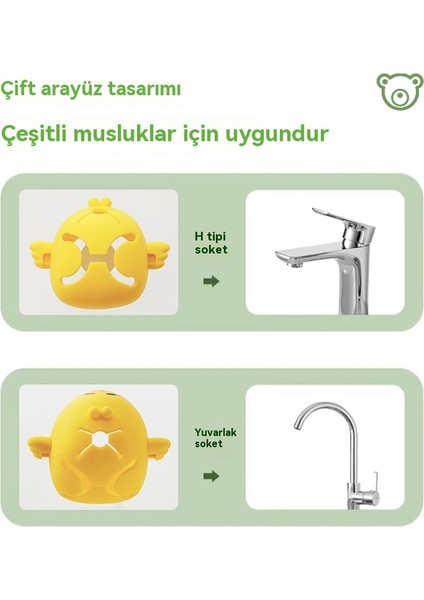 Karikatür Musluk Uzatma Silikon Sıçrama Koruması Genişletici (Yurt Dışından) fırsatları