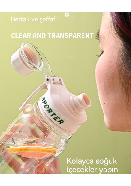 ml Büyük Kapasiteli Açık Hava Spor Bant Silikon Su Bardağı (Yurt Dışından) modelleri