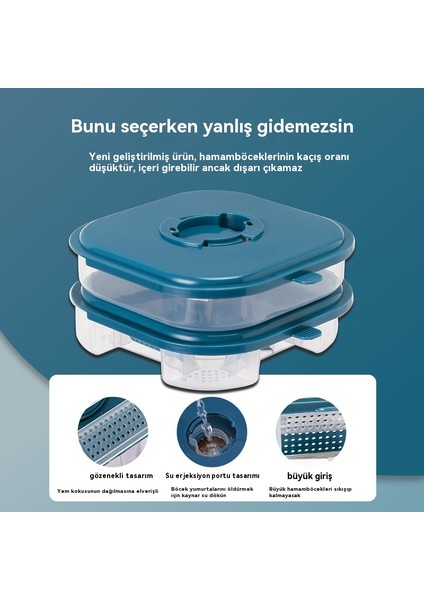Ev Mutfak Banyo Hamamböceği Temizleme Tuzak Kutusu (Yurt Dışından) modelleri
