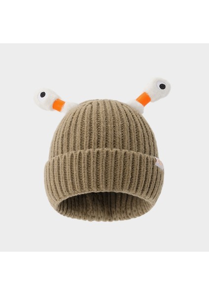 Sevimli Komik Parlayan Anten Sıcak Örgü Şapka (Yurt Dışından)