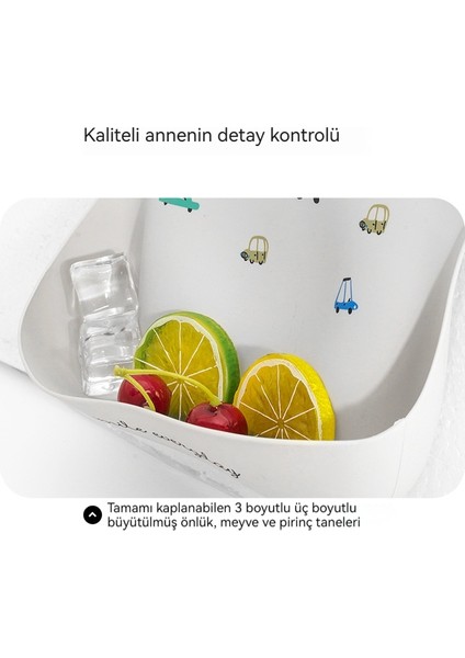 Ev Çocuk Yıkanabilir Silikon Su Geçirmez Önlük (Yurt Dışından)