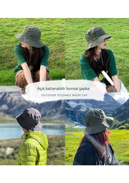 Su Geçirmez Balıkçı Şapkası, Ince Çabuk Kuruyan Dış Mekan Dağcılık Güneşliğinde Saklanabilir (Yurt Dışından) fırsatları
