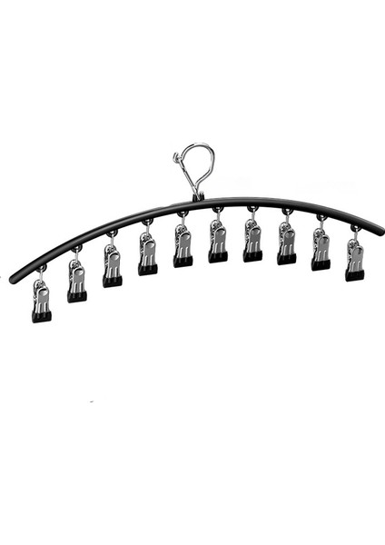 Ev Çok Fonksiyonlu Paslanmaz Çelik 10 Kancalı Çorap Kurutma Rafı (Yurt Dışından)