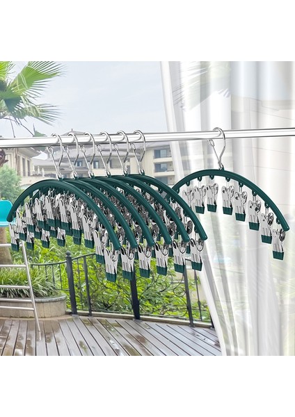 Ev Çok Fonksiyonlu Paslanmaz Çelik 10 Kancalı Çorap Kurutma Rafı (Yurt Dışından) modelleri