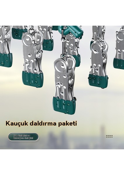 Ev Çok Fonksiyonlu Paslanmaz Çelik 10 Kancalı Çorap Kurutma Rafı (Yurt Dışından) fırsatları