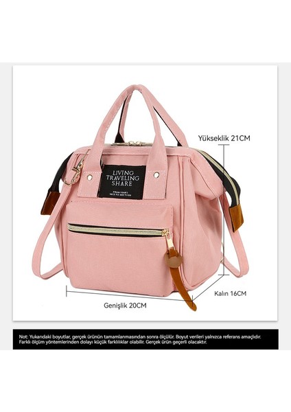 Anne Büyük Kapasiteli Çok Amaçlı Sırt Çantası Çapraz Vücut Saklama Çantası (Yurt Dışından) indirimleri