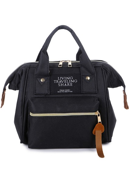 Anne Büyük Kapasiteli Çok Amaçlı Sırt Çantası Çapraz Vücut Saklama Çantası (Yurt Dışından)