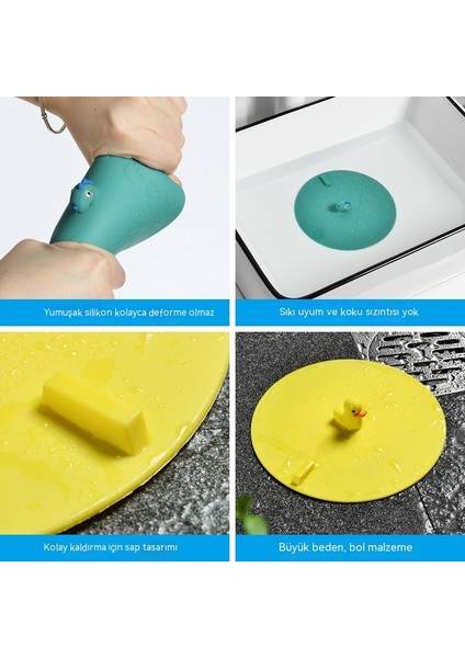 15CM Mutfak Banyo Lavabo Yer Süzgeci Kapağı (Yurt Dışından) fırsatları