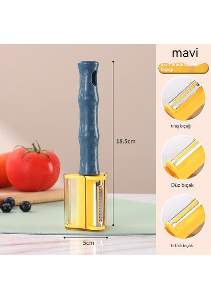Ev Mutfağında Üçü Bir Arada Meyve ve Sebze Soyucu (Yurt Dışından) indirimleri