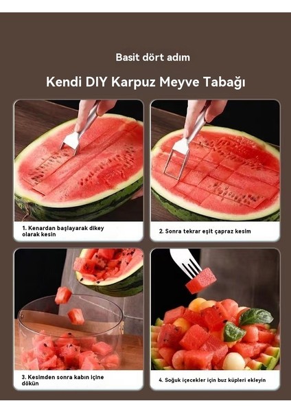 Yaz Çok Fonksiyonlu Paslanmaz Çelik Meyve Çift Başlı Kavun Çatal Kaşık (Yurt Dışından) fırsatları
