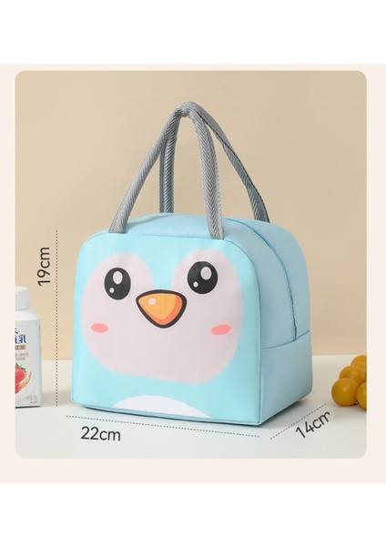 Ilkokul Öğrencisi Ofis Çalışanı Karikatür Öğle Yemeği Kutusu Taşınabilir Öğle Yemeği Çantası (Yurt Dışından) indirimleri