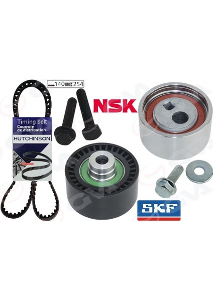Eksantrik Gergi Kiti 140X254 P206-306-PARTNER-BERLINGO-JUMPY-SCUDO-COROLLA 1.9d 98 Dw8 K025523XS