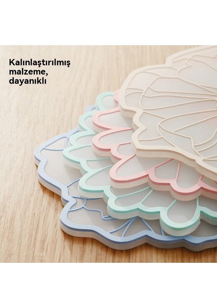 Haşlanmayı Önleyen Masa Altlıkları, Kaymayı Önleyen Kase Altlıkları, Tencere Altlıkları, Servis Altlıkları, Çay Altlıkları (Yurt Dışından) fırsatları