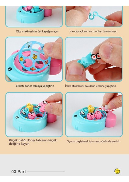 El Tipi Mini Küçük Kurmalı Balıkçılık Gashapon Oyuncak (Yurt Dışından)