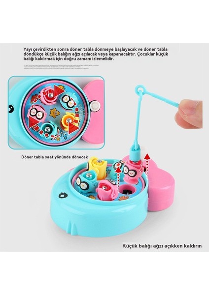 El Tipi Mini Küçük Kurmalı Balıkçılık Gashapon Oyuncak (Yurt Dışından)