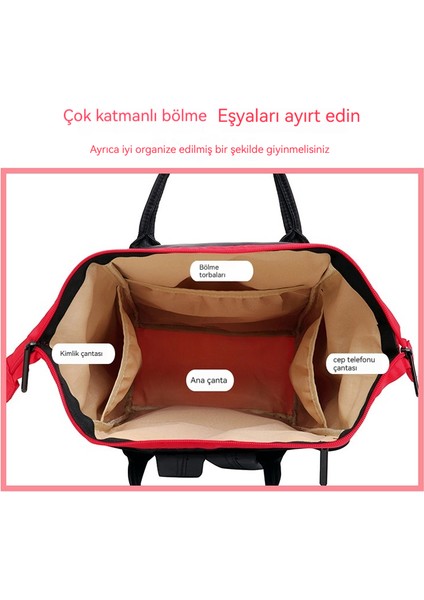 Anne Için Elinizde Bir Bebek Bakım Çantası Taşıyın (Yurt Dışından) fırsatları