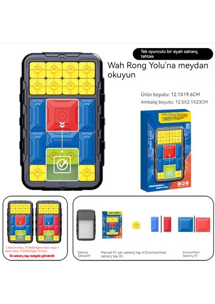 Çocuk Akıllı Huarongdao Sürgülü Bulmaca Eğitici Oyuncak (Yurt Dışından) modelleri