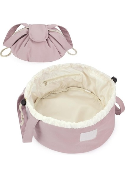 Taşınabilir Büzgülü Makyaj Çantası (Yurt Dışından)