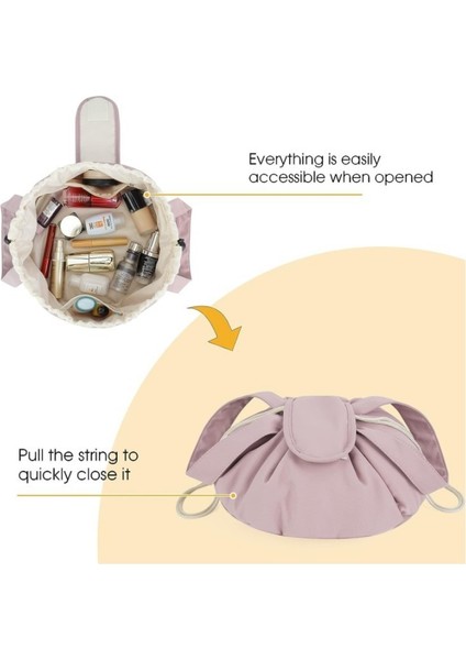 Taşınabilir Büzgülü Makyaj Çantası (Yurt Dışından) fiyatları