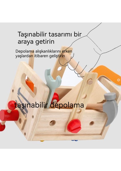 Çocuk Tamir Seti Ahşap Oyuncak (Yurt Dışından) fırsatları
