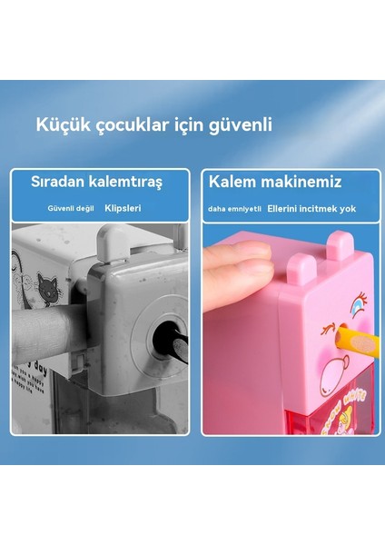 Öğrenci Karikatür El Krank Döner Kalemtıraş (Yurt Dışından) fırsatları