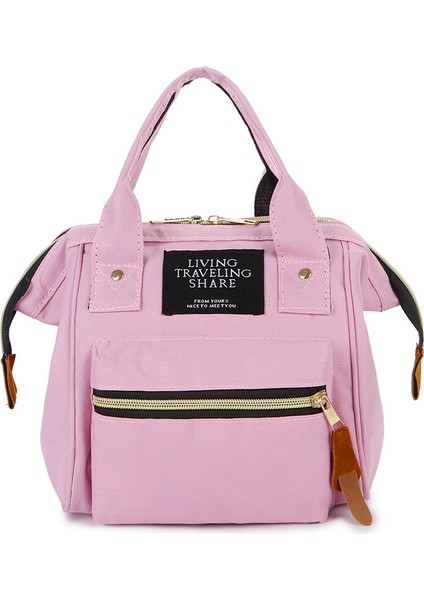 Anne Büyük Kapasiteli Çok Amaçlı Sırt Çantası Çapraz Vücut Saklama Çantası (Yurt Dışından)