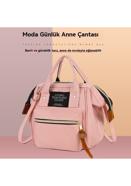 Anne Büyük Kapasiteli Çok Amaçlı Sırt Çantası Çapraz Vücut Saklama Çantası (Yurt Dışından) modelleri