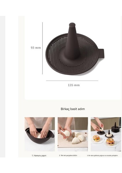 6 Parçalı Donut Pişirme Kalıbı Seti (Yurt Dışından) indirimleri