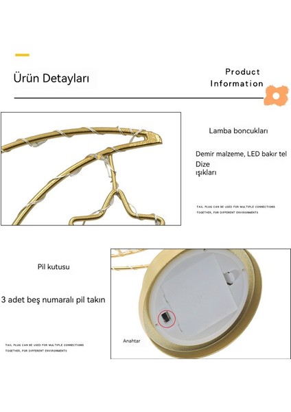LED Demir Orta Doğu Tarzı Ev Dekorasyonu Yıldız Yıldız Ay Dekorasyon Dekorasyon Gece Lambası (Yurt Dışından) modelleri