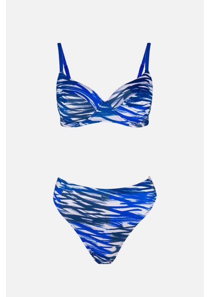 40218 Saks Beyaz Toparlayıcı Bikini Takımı fırsatları