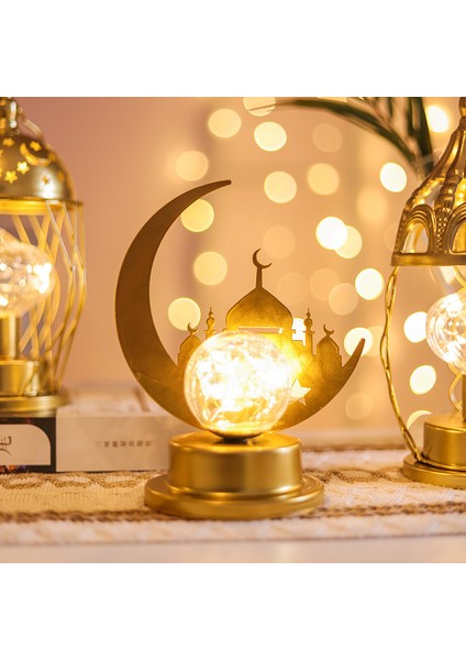 LED Ay Yıldız Kale Içi Boş Demir Şekilli Işık (Yurt Dışından) fırsatları