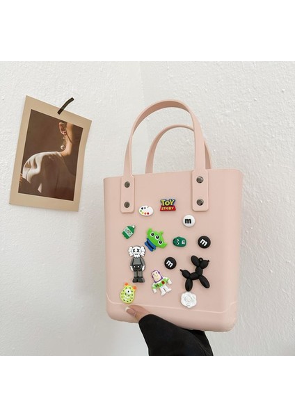 Trendy Tek Omuzlu, Sade, Modaya Uygun ve Çok Yönlü, Büyük Kapasiteli El Çantası (Yurt Dışından)