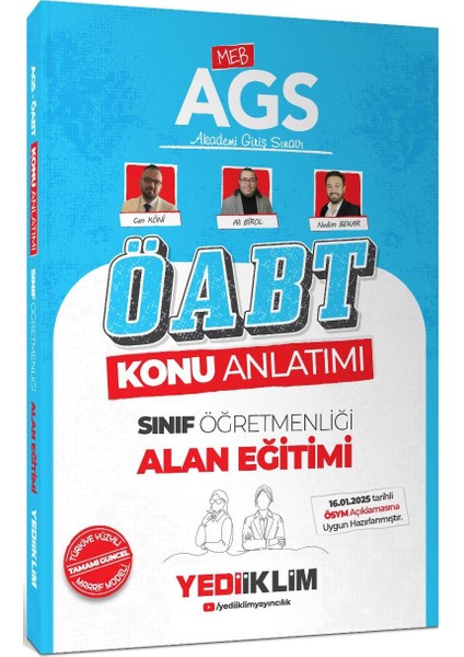 Meb Ags Öabt Sınıf Öğretmenliği Alan Eğitimi Konu Anlatımı