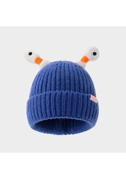 Sevimli Komik Parlayan Anten Sıcak Örgü Şapka (Yurt Dışından)