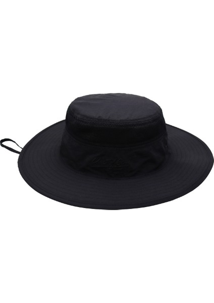 Açık Güneş Koruma Balıkçı Şapkası Yaz Büyük Şapka Uv Koruma Güneşlik (Yurt Dışından)