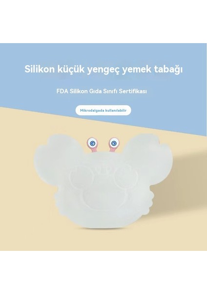 Çocuk Silikon Vantuzlu Yemek Kasesi (Yurt Dışından)