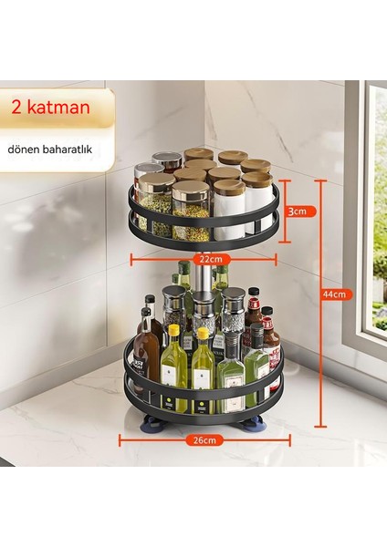 Mutfak Çok Fonksiyonlu Dönebilen Baharat Depolama Rafı (Yurt Dışından) fiyatları