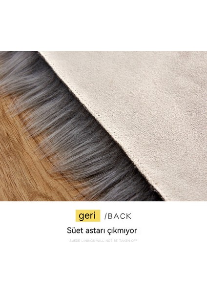 Ev Tekstili Dekorasyonu Çok Fonksiyonlu Peluş Kalp Şekli Halı Kaymaz Zemin Mat (Yurt Dışından) fiyatları