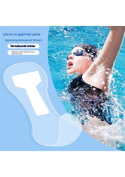 Kadın Tek Kullanımlık Yüzme Su Geçirmez Kaplıca Yaması Pamuk Çekirdekli Su Geçirmez Yama (Yurt Dışından) modelleri