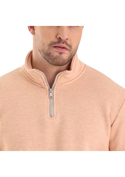 Erkek Dik Yaka Yarım Fermuarlı Sweat fırsatları