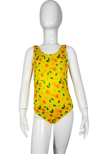 Portakal Desenli Çocuk Mayo fiyatları