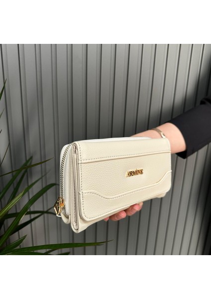 Bayan Cüzdan Krem-Pia ARC1801