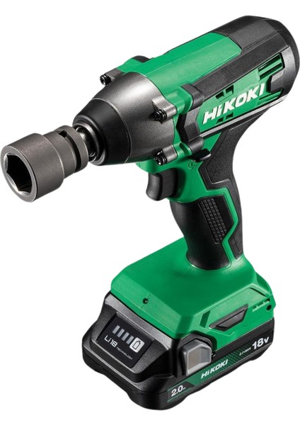 WR18DF-2.0 18V/2.0AH 220NM 1/2" Çift Akülü Şarjlı Darbeli Somun Sıkma